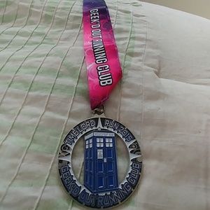 Doctor who virtual race medal